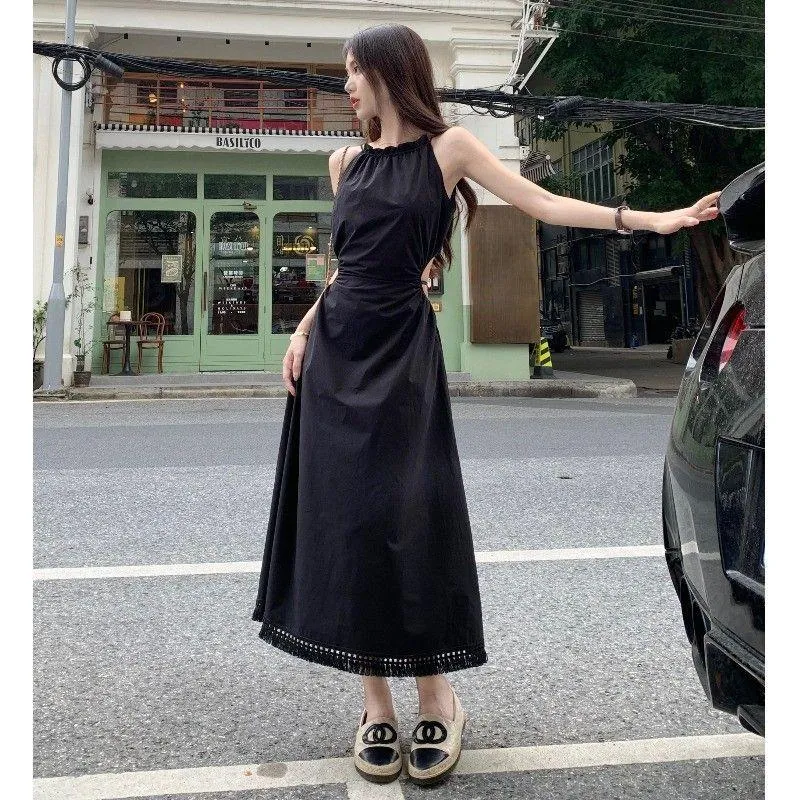 Mu Xiao Xin Sleeveless Dress Women's-3