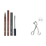 가벼움 깃털-롱 기장 마스카라 01 + Eye 내피 리퀴드 펜 02 및 무료 속눈썹 컬러