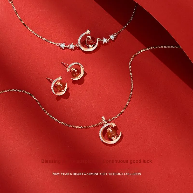 MCK Jade Necklaces Women's-3