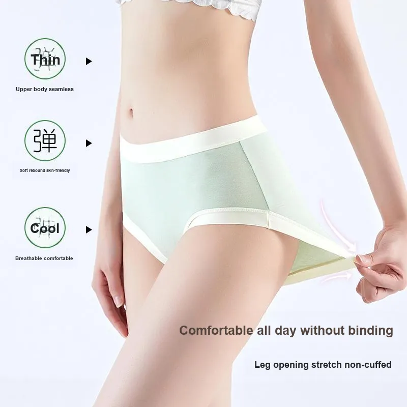 XIA.WA.ZHI.XIU Underpants Women's Shopping Bag 3 Pack-32