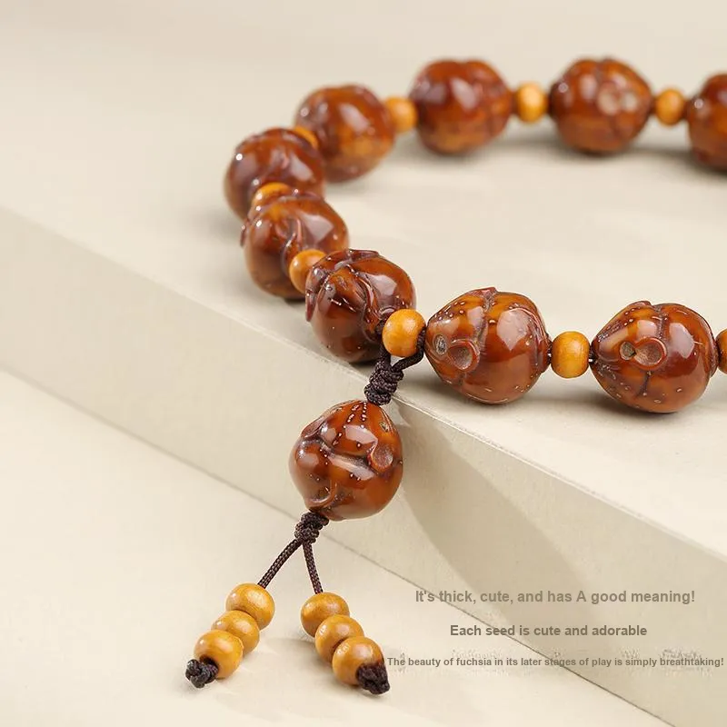 MUSHENGYUAN Purple Gold Rat Bracelets Unisex-4