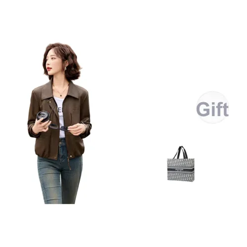 PIERRE CARDIN Кожа Куртка Женская