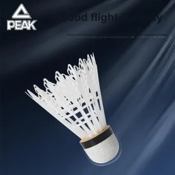 PEAK Nylon Shuttlecock 6 Pack Nylon Shuttlecocks