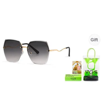 VEGOOS Irregular Shape Sunglasses Women's