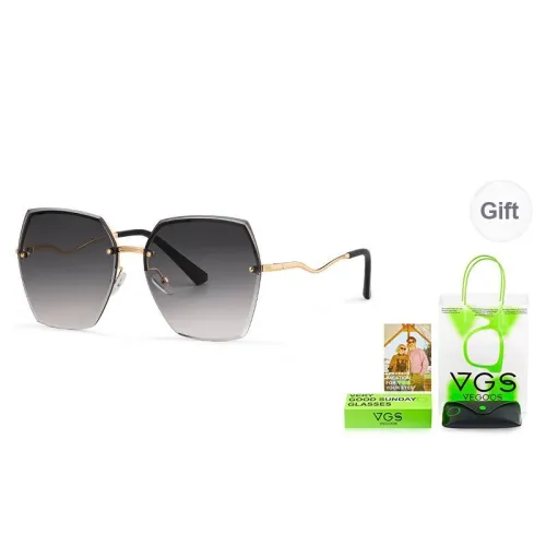 VEGOOS Irregular Shape Sunglasses Women's