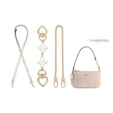 Gold[Modified Underarm/Crossbody Three-Piece Set]