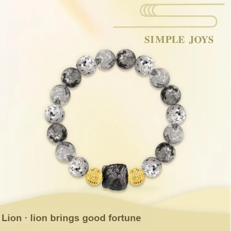 SIMPLE JOYS Map Stone Bracelets Unisex-1