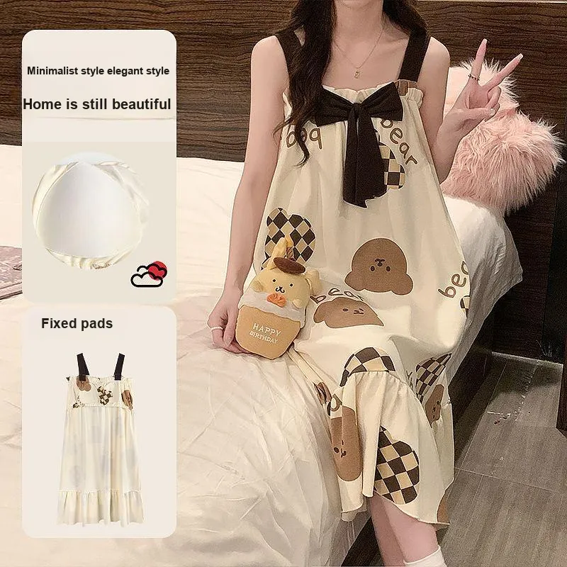 XISHE Women's Nightgowns-3