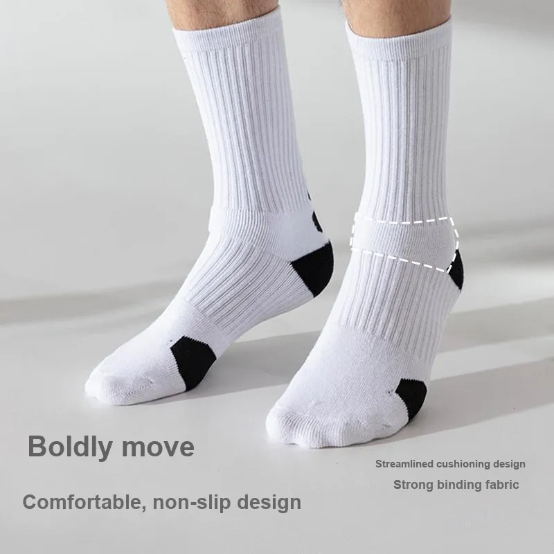 Top Melon Mid Calf Socks Men's 5 Pack-18
