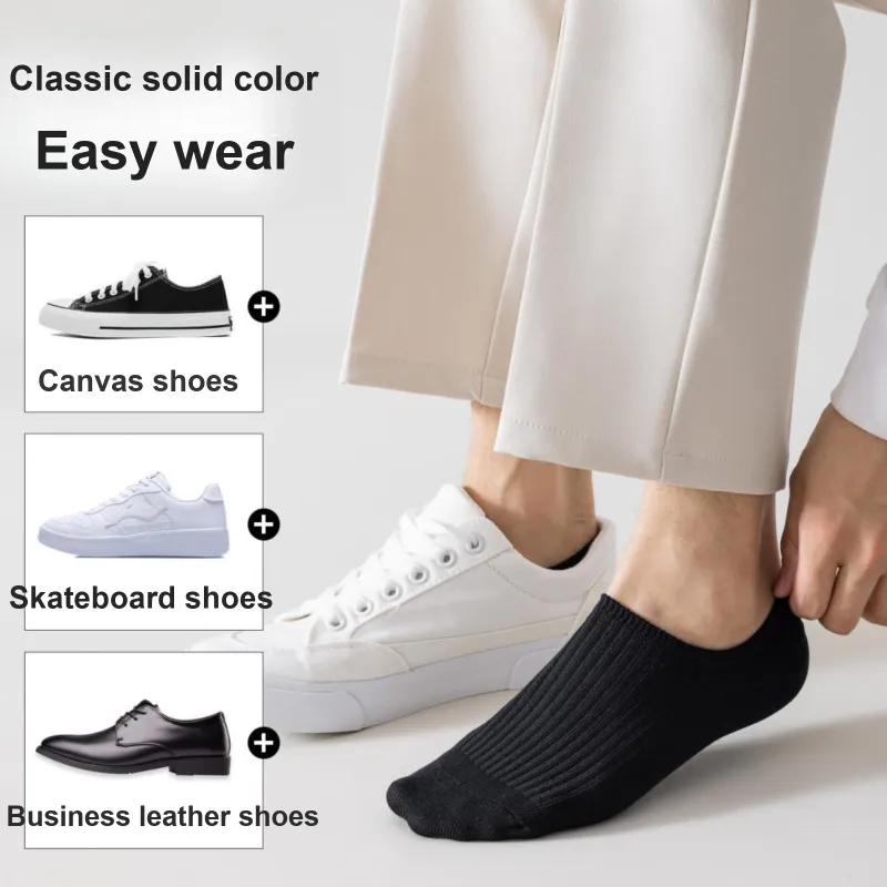 XXLLG No-Show Socks Men's 4 Pack-5