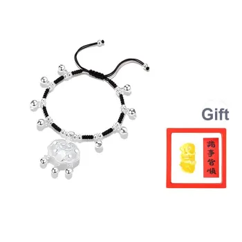 Chongqing Gold Store S999 Fine Silver Bracelets Unisex