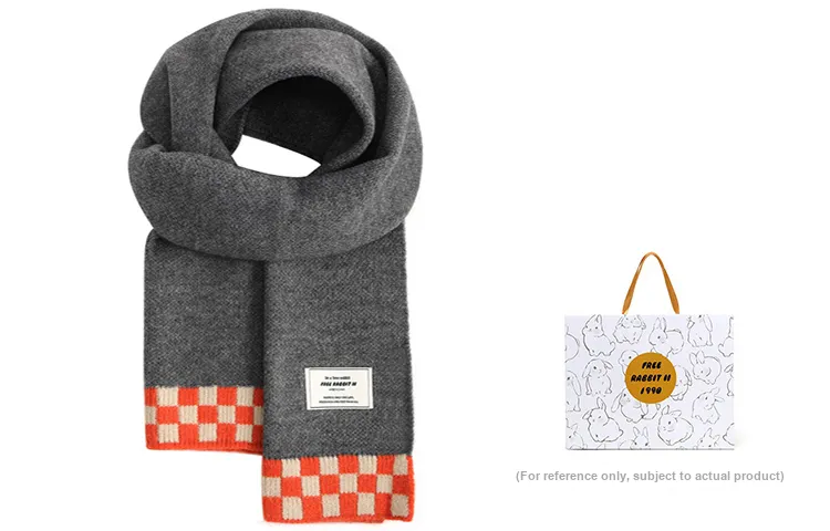 FREE RABBITⅡ Knit Scarves Unisex-12