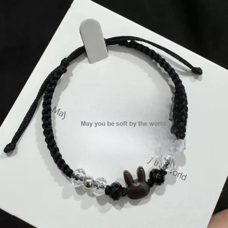 QUIET LOVE Alloy Rope Bracelets Unisex-1
