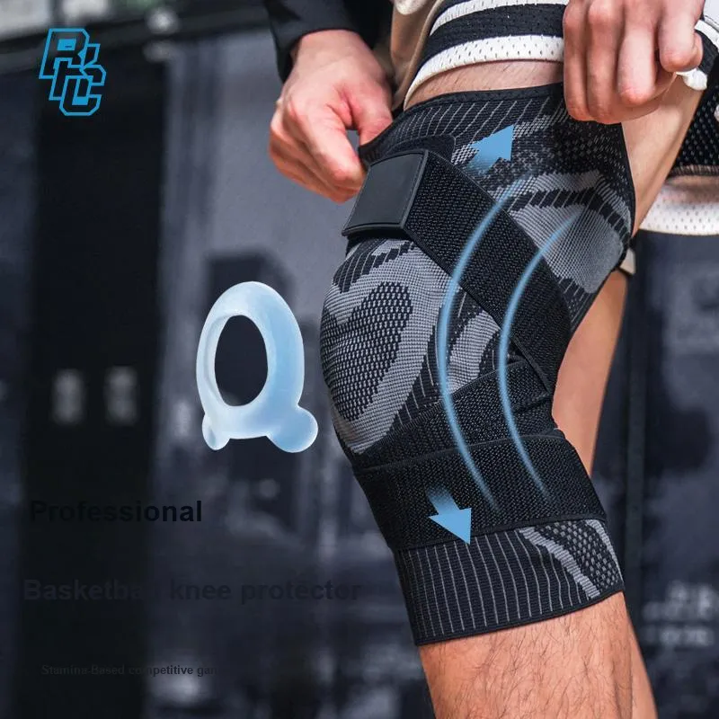 SMVP Knee Pads Polyester, Polyamide, Elastane, Silicone Basketball Unisex-13
