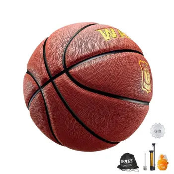 WADE Microfiber Leather Basketball Red Brown Size 7 Training Unisex
