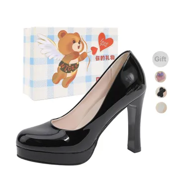 NTOZE Chunky Heel High Heels Women's