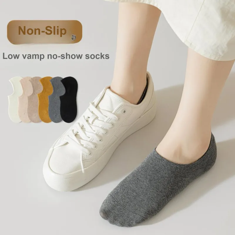 XXLLG Spring And Fall No-Show Socks Women's 4 Pack-1