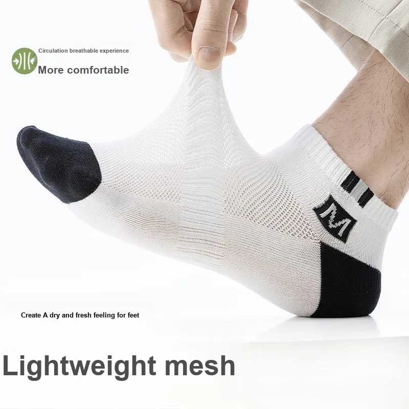 Lan Miao Mid Calf Socks Men's 10 Pack-7