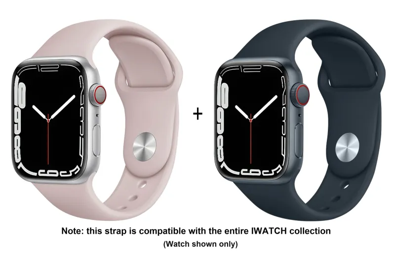 ZHISHENG Apple Compatibility Watch Band 21.7cm Silicone Material-15