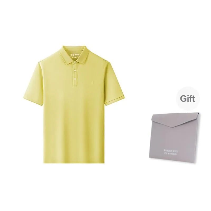 Red bean Polo Shirts Men-17