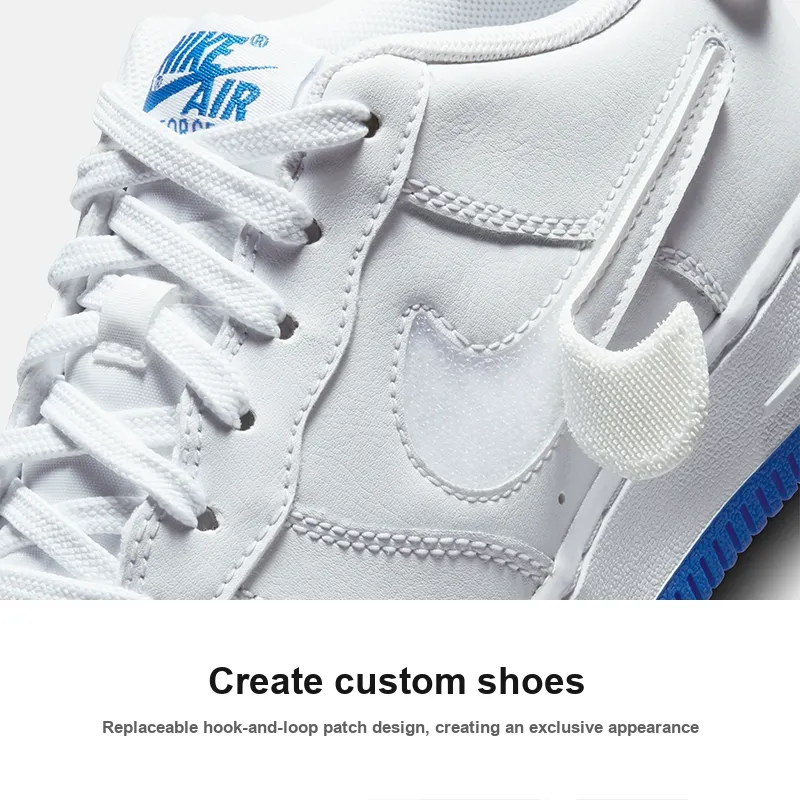 Nike Air Force 1/1 White Royal Blue GS-1