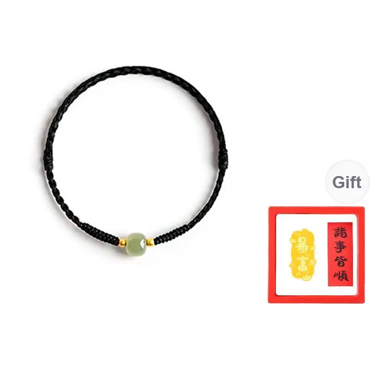 Chongqing Gold Store Chalcedony Bracelets Unisex-3