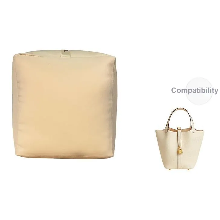 GUIDY Сатиновая сумка аксессуар унисекс шампанское