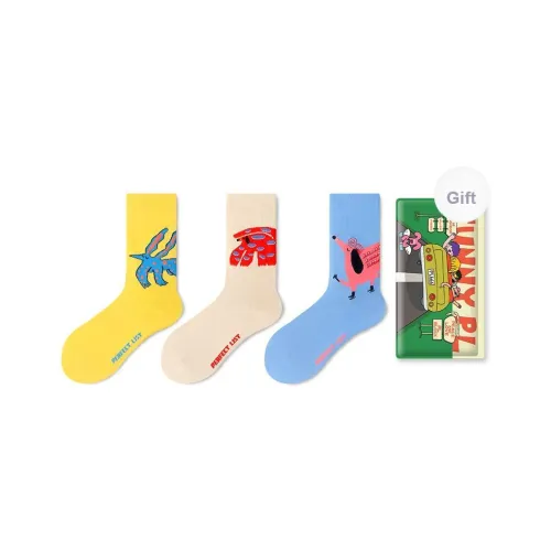 PL Носки Crew Унисекс Сумка для покупок 3 упаковки