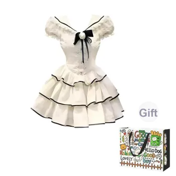 OURUOKE Short Sleeved Dress Women's