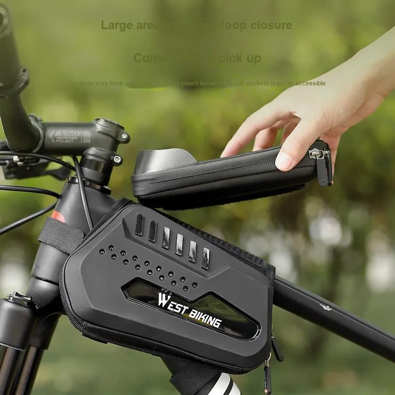 WEST BIKING Riding Equipment Unisex Degradable Eco Friendly TPU Shell With TPU Touchscreen-7
