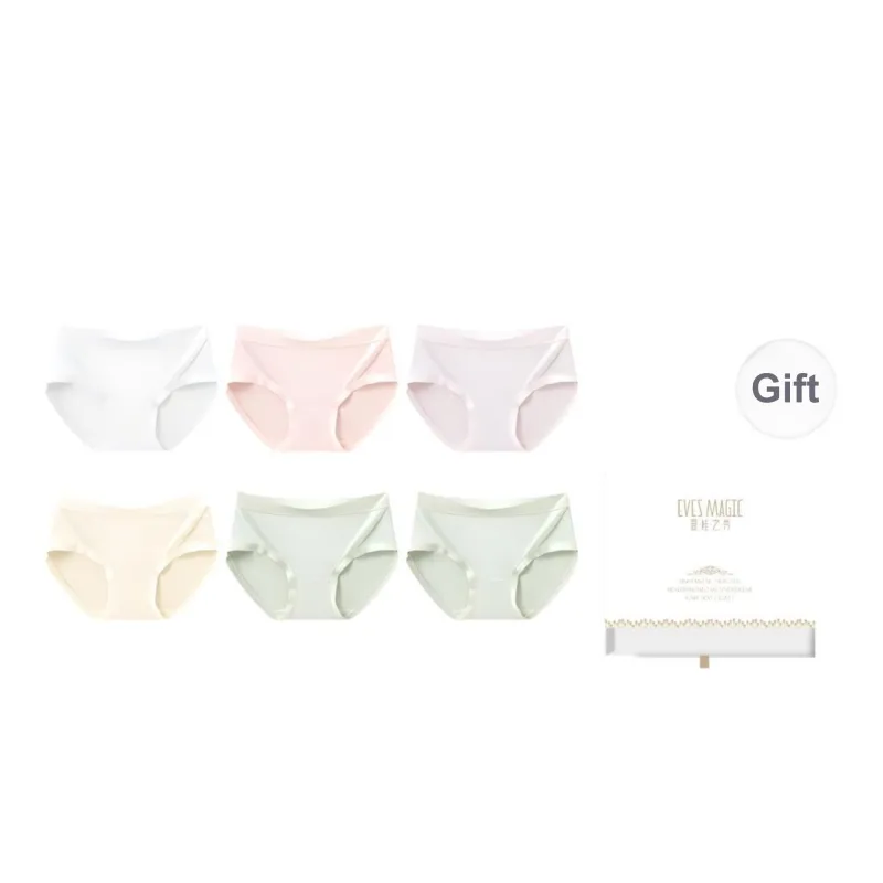 XIA.WA.ZHI.XIU Underpants Women's Shopping Bag 6 Pack-20