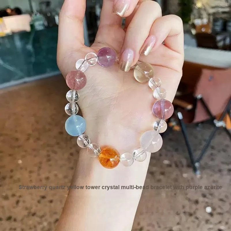 Harf Crystal Jade Bracelets Unisex-3