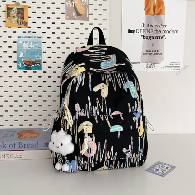 URBAN FOREST Nylon Backpack Women's Multicolor-1