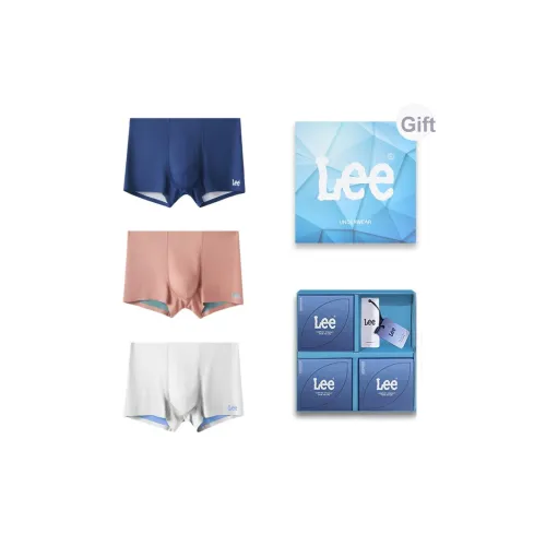 Ли совместный модель Prism Color Two Нижнее белье Подарочная коробка Мужской 3 упаковки