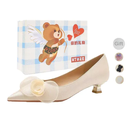NTOZE Casual Single Shoes Women's Beige