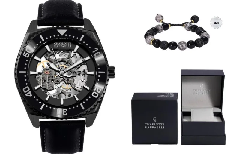 CHARLOTTE RAFFAELLI Men The Heart Of Machinery Series Watch-14