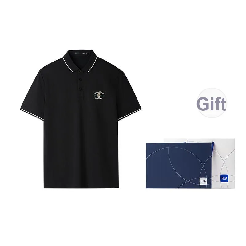 HLA Chinese Dragon Series Polo Shirt Men's-33