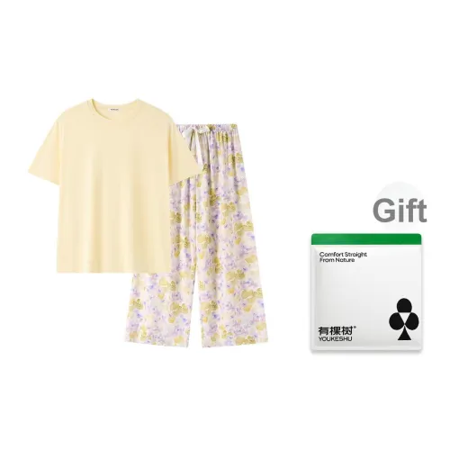 YOUKESHU Пижамный комплект Женская Сумка для покупок