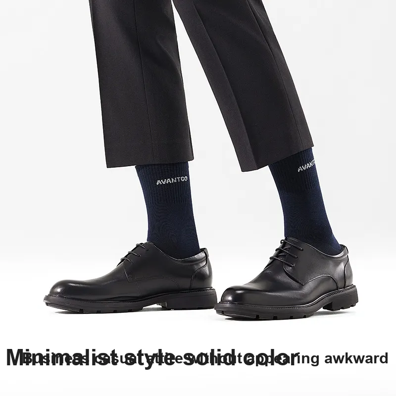 HLA Mid Calf Socks Men's 6 Pack-1