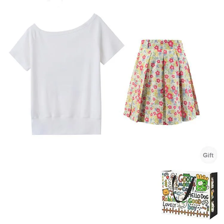 HAPG Two Piece Skirt Sets Women's-1