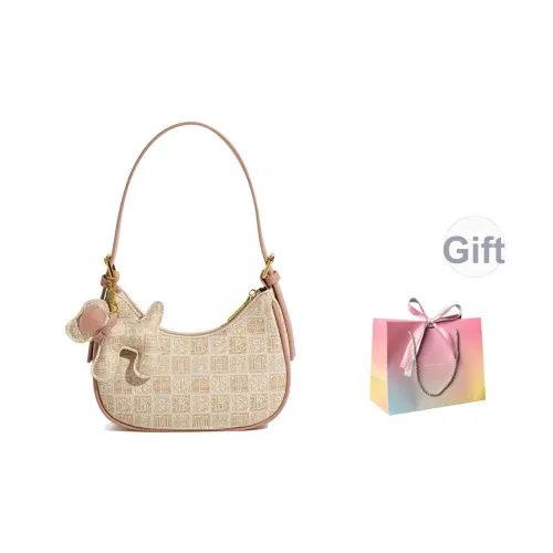 LETOO ПУ (полиуретан) Сумка через плечо Стандартная Женская Розовая