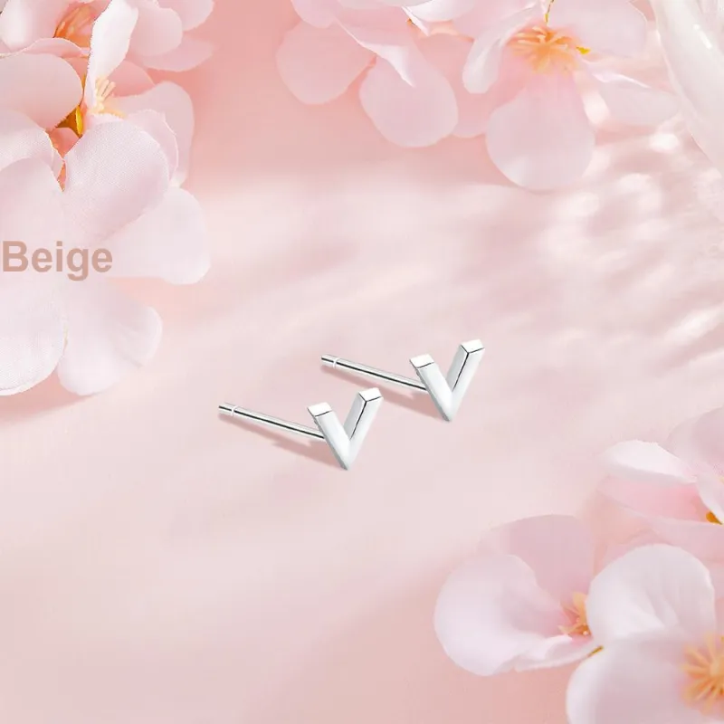 KUMET Sterling Silver Stud Earrings Women's Anniversary For Couples-3