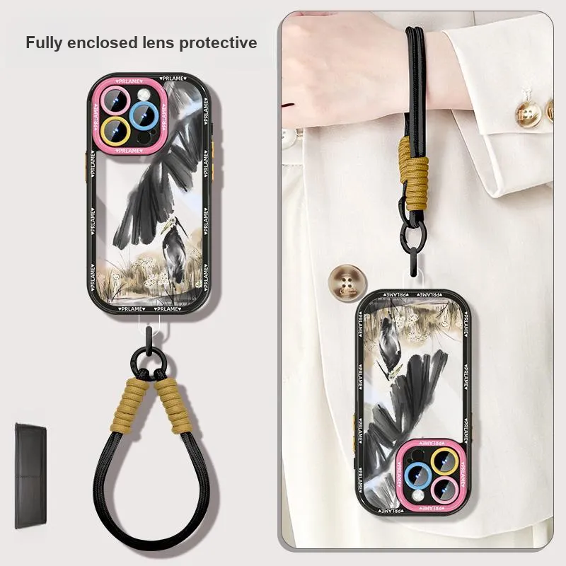 Sen Dog Acrylic Material Instagram Style Niche Portable Phone Cases Applicable To IPhone15Promax/Pro/Plus/14/13/12-17