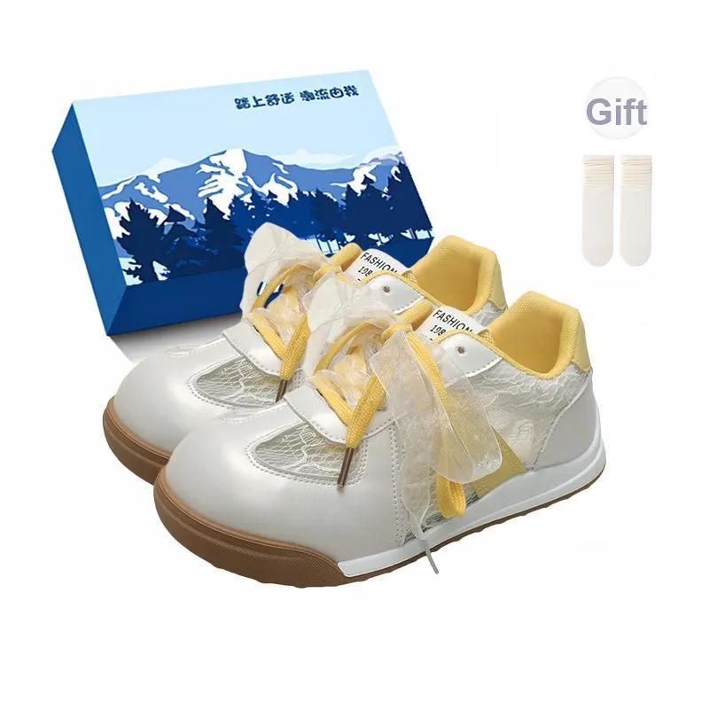 Fawn Miri Abrasion Resistant Breathable Low Top Skateboard Shoes Women's-0