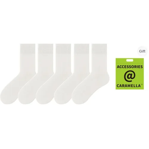 Caramella Mid Calf Socks Unisex 5 Pack