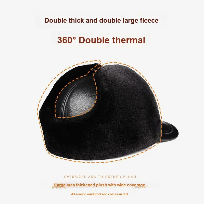 TUCANO Sheepskin Baseball Caps Unisex-6