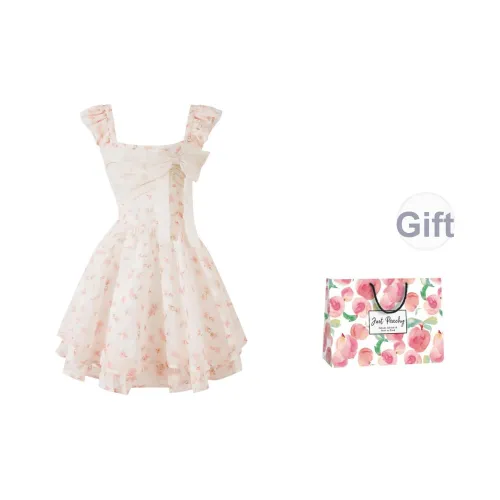 Qiuerle Без рукавов Платье Женское Little Acacia