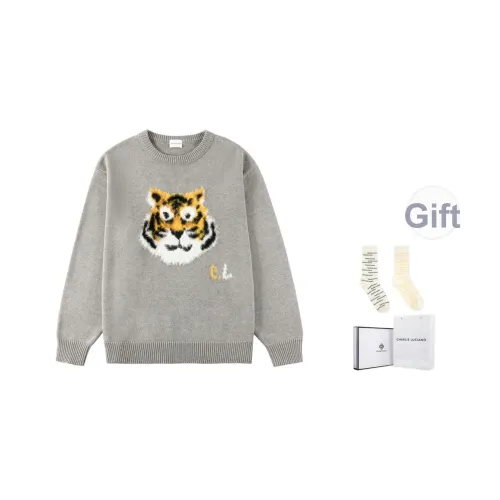 Charlie Luciano Свитер Унисекс Серый