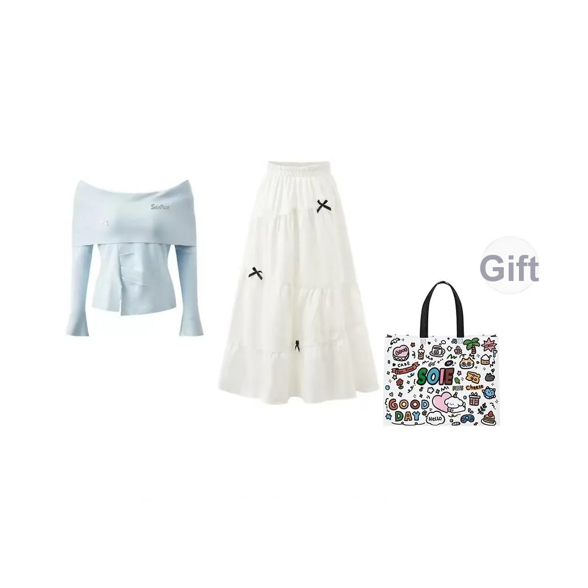 SOIE Женские комплекты с юбкой