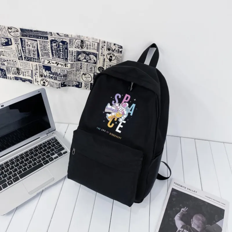 MingLu Nylon Backpack Unisex Multicolor-7